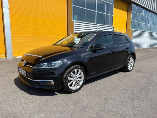 Volkswagen Golf Hatchback, Petrol, 2018, Black