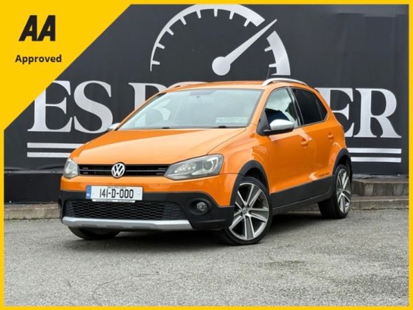 Volkswagen Polo Hatchback, Petrol, 2014, Orange