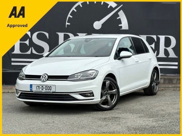 Volkswagen Golf Hatchback, Petrol, 2017, White