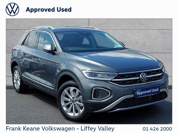 Volkswagen T-Roc Hatchback, Petrol, 2025, Silver