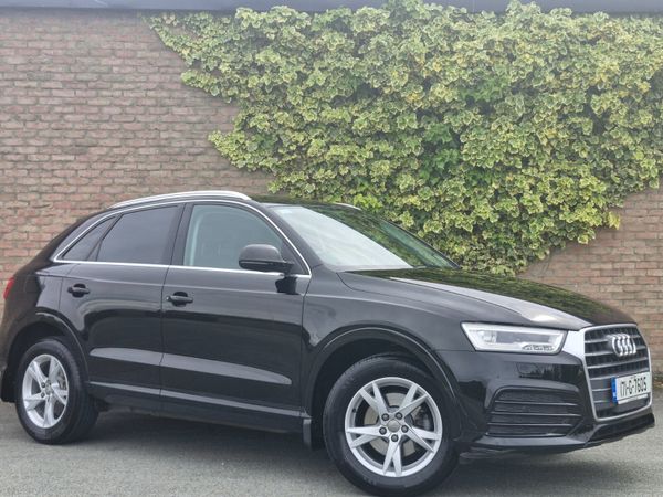 Audi Q3 SUV, Petrol, 2017, Black