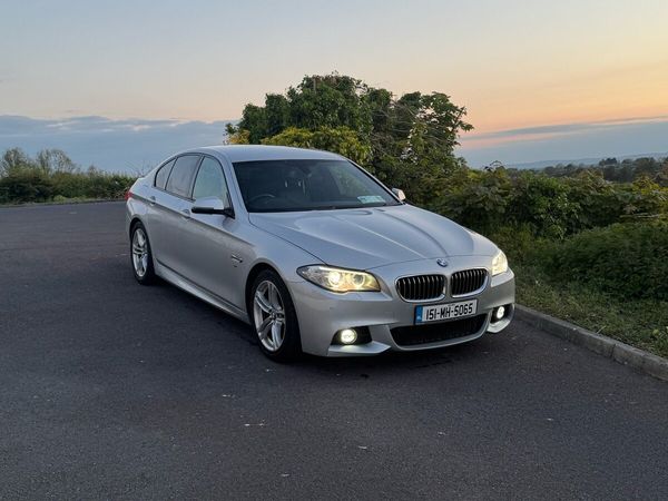 BMW 5-Series Saloon, Diesel, 2015, Silver