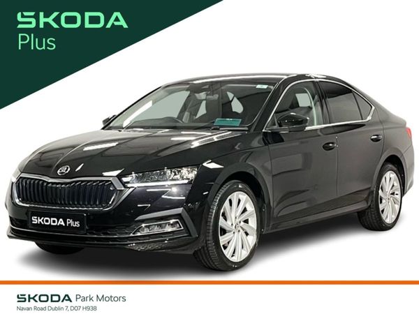 Skoda Octavia Saloon, Petrol Hybrid, 2023, Black