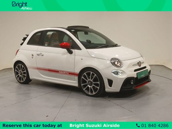 Abarth 500 Convertible, Petrol, 2018, White