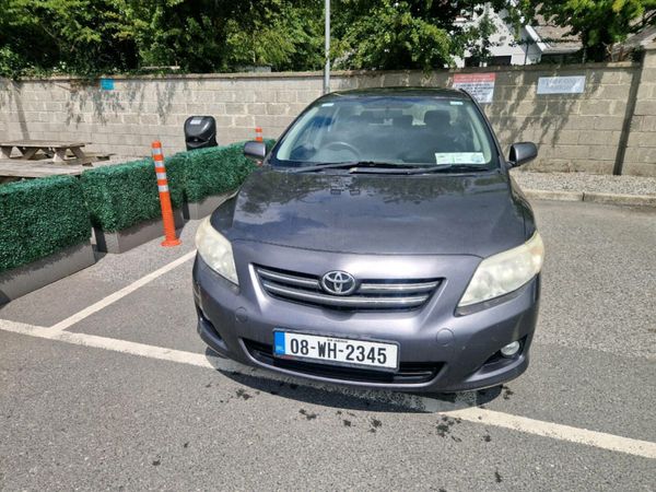 Toyota Corolla Saloon, Petrol, 2008, Grey