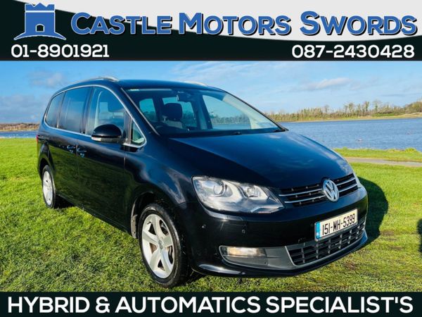 Volkswagen Sharan MPV, Petrol, 2015, Black