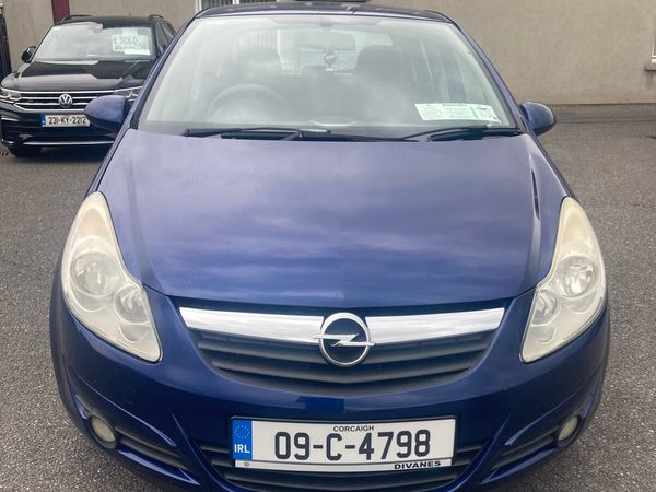 Opel Corsa Hatchback, Petrol, 2009, Blue