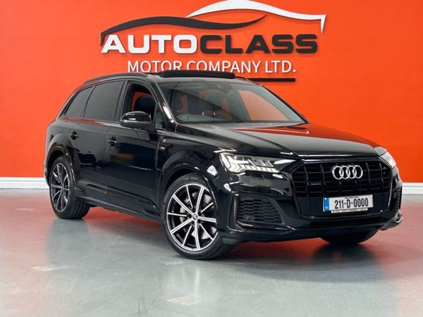 Audi Q7 Estate, Hybrid, 2021, Black