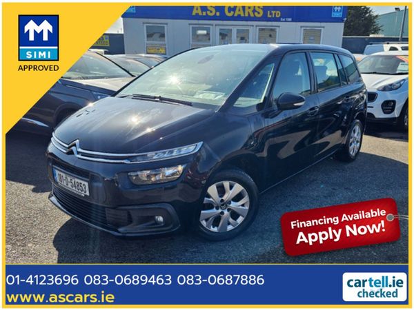Citroen Grand C4 Picasso MPV, Diesel, 2018, Black
