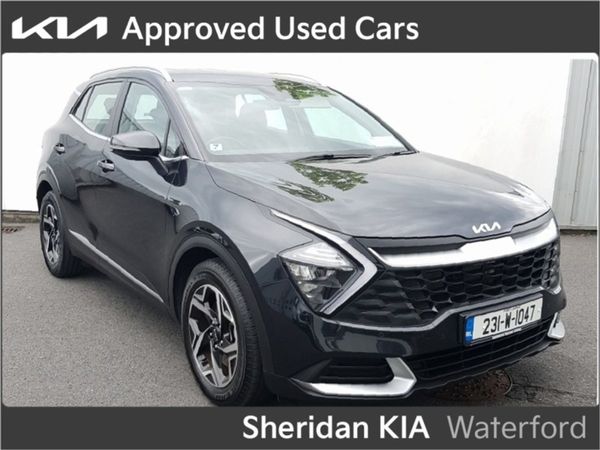 Kia Sportage SUV, Diesel Hybrid, 2023, Black