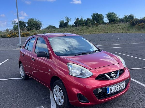 Nissan Micra Hatchback, Petrol, 2014, Red