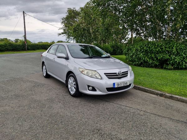 Toyota Corolla Saloon, Petrol, 2008, Silver