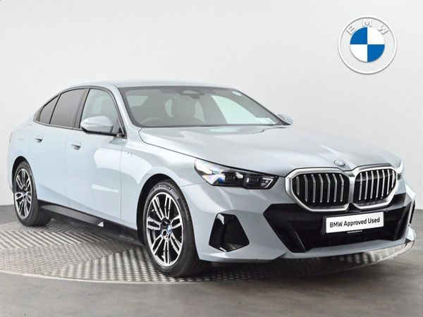 BMW 5-Series Saloon, Petrol Plug-in Hybrid, 2024, Grey