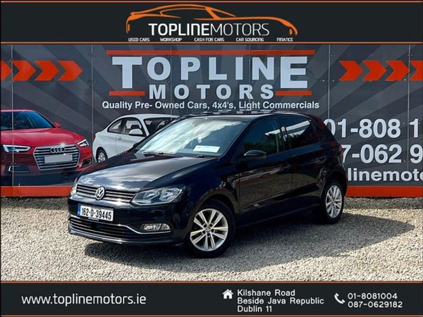 Volkswagen Polo Hatchback, Petrol, 2016, Black