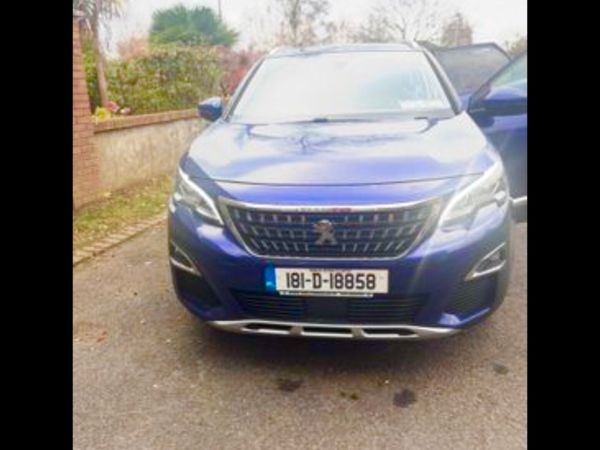 Peugeot 3008 MPV, Petrol, 2018, Blue
