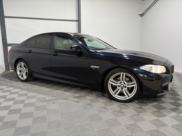 BMW 5-Series Saloon, Diesel, 2013, Black