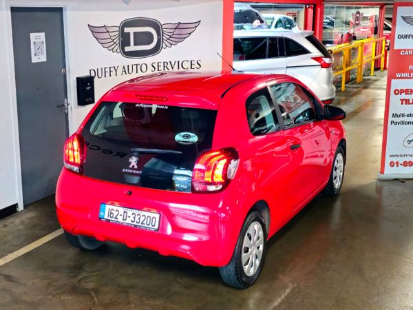 Peugeot 108 Hatchback, Petrol, 2016, Red
