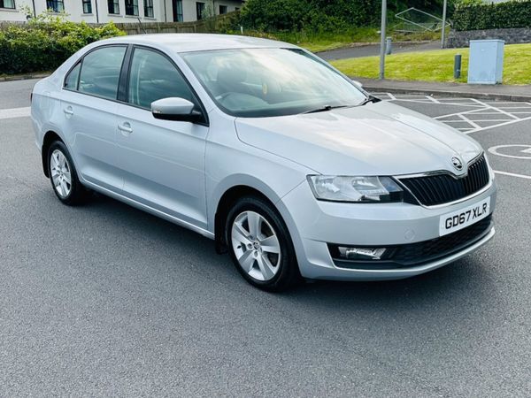 Skoda Rapid Hatchback, Petrol, 2018, Silver