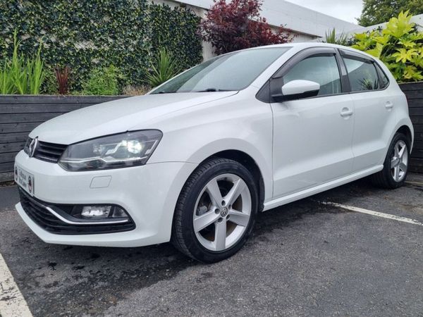 Volkswagen Polo Hatchback, Petrol, 2017, White
