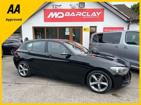 BMW 1-Series Hatchback, Diesel, 2013, Black