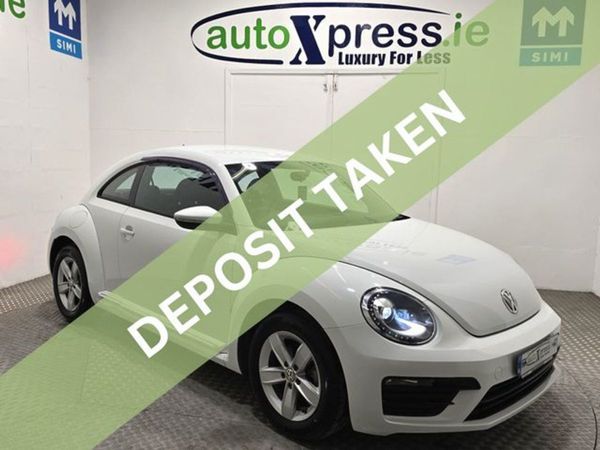 Volkswagen Beetle Hatchback, Petrol, 2017, White