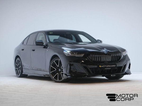 BMW 5-Series Saloon, Hybrid, 2024, Black