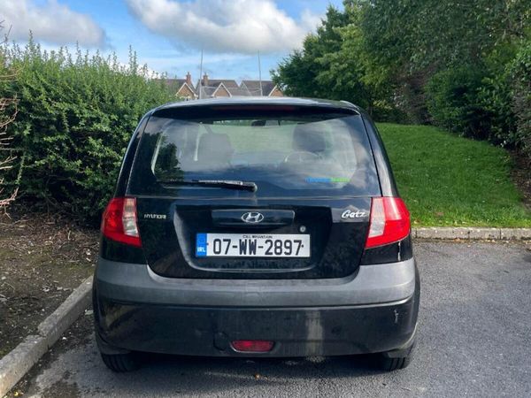 Hyundai Getz Hatchback, Petrol, 2007, Black