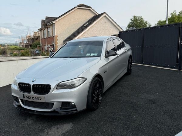 BMW 5-Series Saloon, Diesel, 2014, Silver