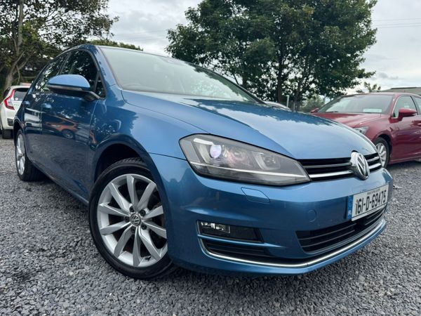 Volkswagen Golf Hatchback, Petrol, 2016, Blue
