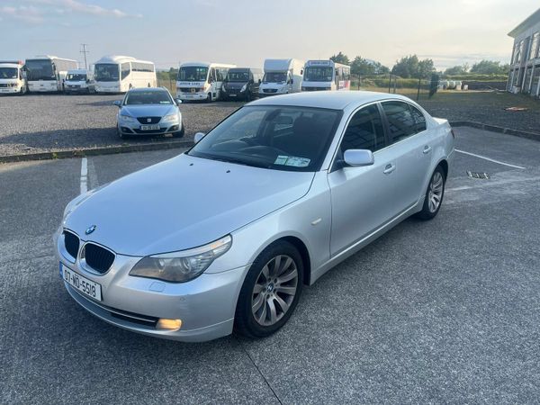 BMW 5-Series Saloon, Diesel, 2007, Silver