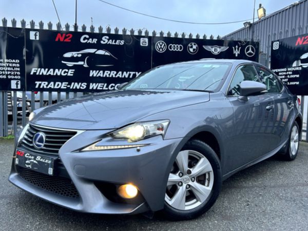Lexus IS Saloon, Petrol Hybrid, 2014, Grey