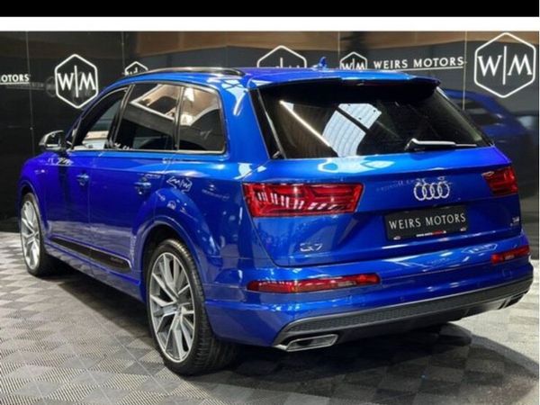 Audi Q7 SUV, Diesel, 2017, Blue