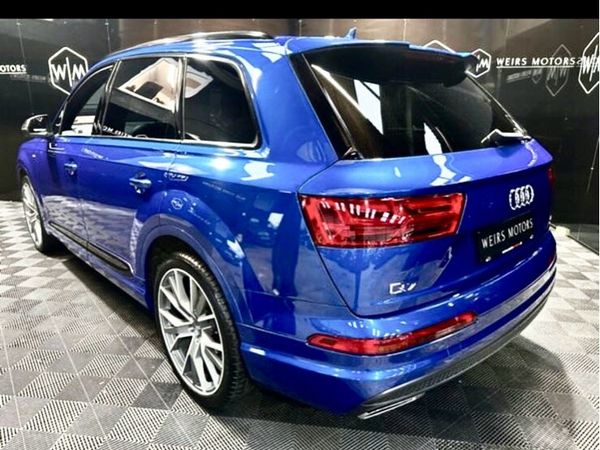 Audi Q7 SUV, Diesel, 2017, Blue