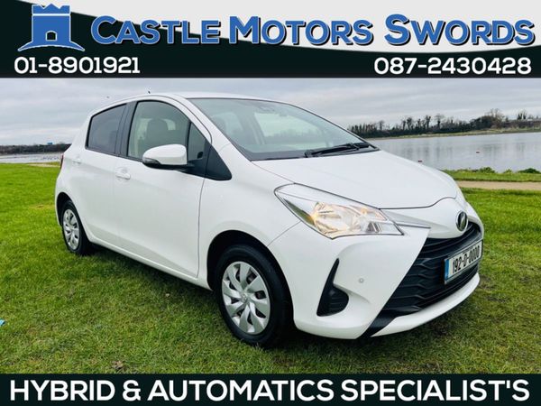 Toyota Vitz Hatchback, Petrol, 2019, White