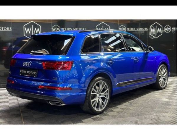 Audi Q7 SUV, Diesel, 2017, Blue