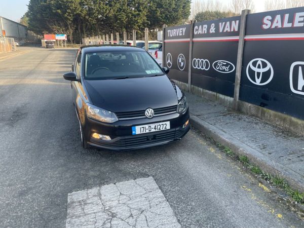 Volkswagen Polo Hatchback, Petrol, 2017, Black