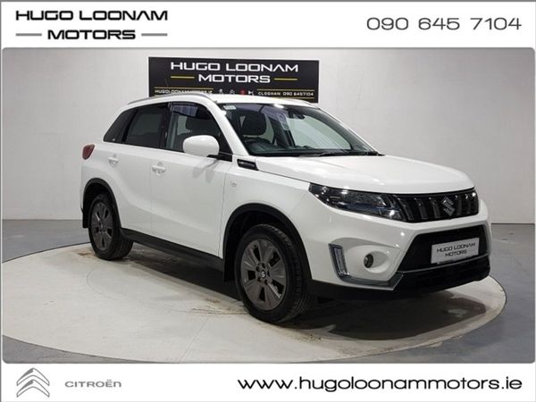 Suzuki Vitara SUV, Petrol Hybrid, 2024, White