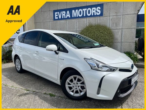 Toyota Prius MPV, Petrol Hybrid, 2020, White