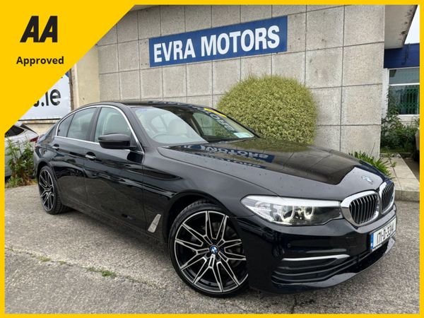 BMW 5-Series Saloon, Diesel, 2017, Black