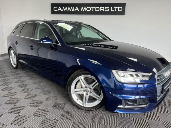 Audi A4 Estate, Petrol, 2019, Blue