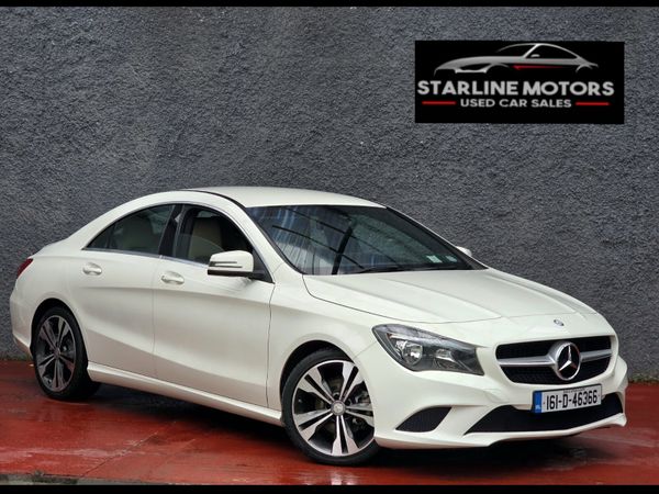 Mercedes-Benz CLA Saloon, Petrol, 2016, White