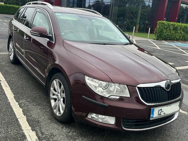 Skoda Superb Estate, Diesel, 2012, Red