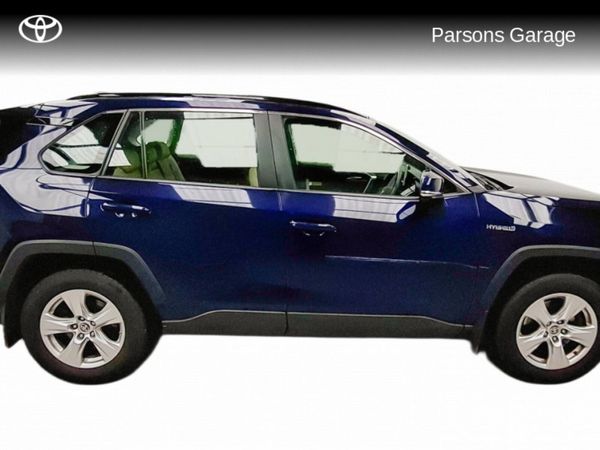 Toyota RAV4 SUV, Petrol Hybrid, 2021, Blue