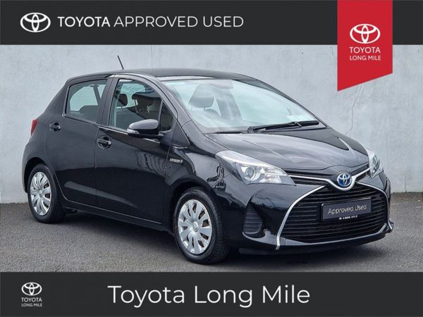 Toyota Yaris Hatchback, Petrol Hybrid, 2015, Black