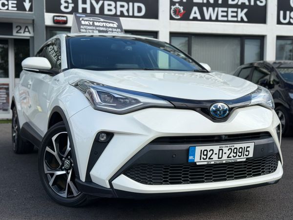 Toyota C-HR Hatchback, Petrol Hybrid, 2019, White