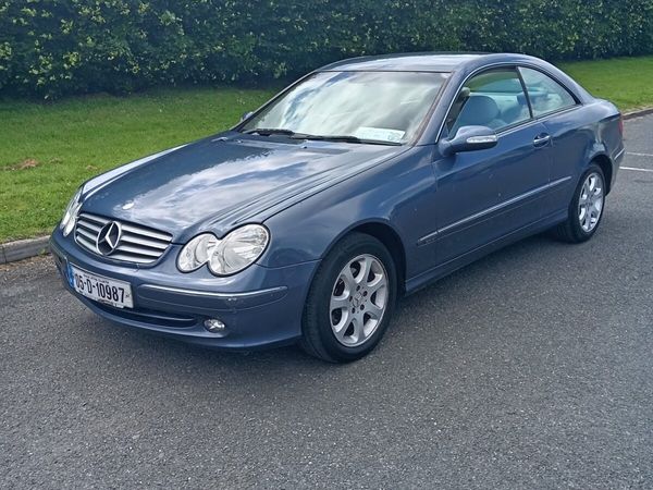 Mercedes-Benz CLK Coupe, Petrol, 2005, Blue