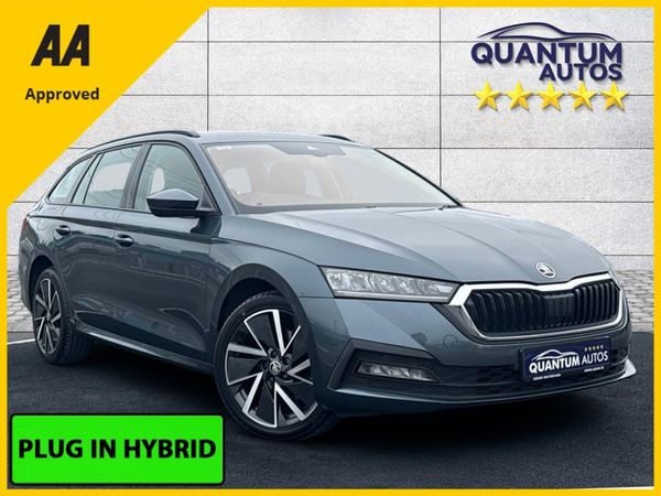Skoda Octavia Estate, Petrol Plug-in Hybrid, 2021, Grey