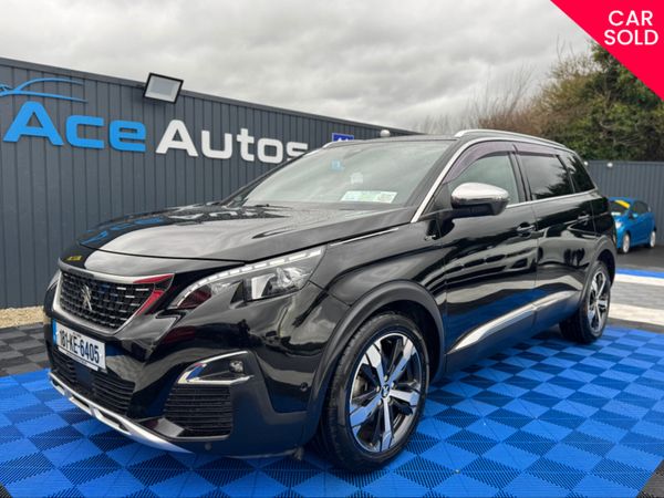 Peugeot 5008 SUV, Diesel, 2018, Black