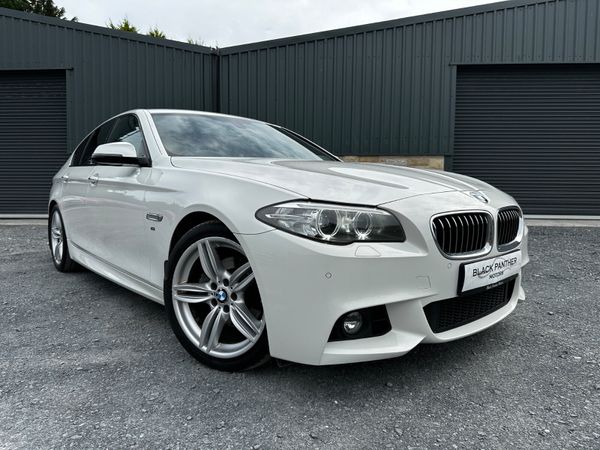 BMW 5-Series Saloon, Diesel, 2014, White