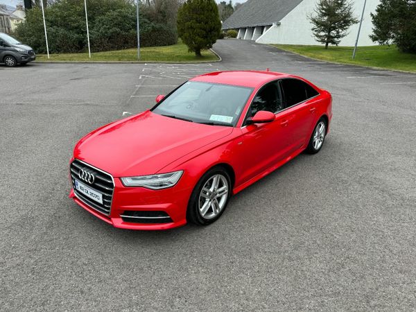 Audi A6 Saloon, Diesel, 2016, Red